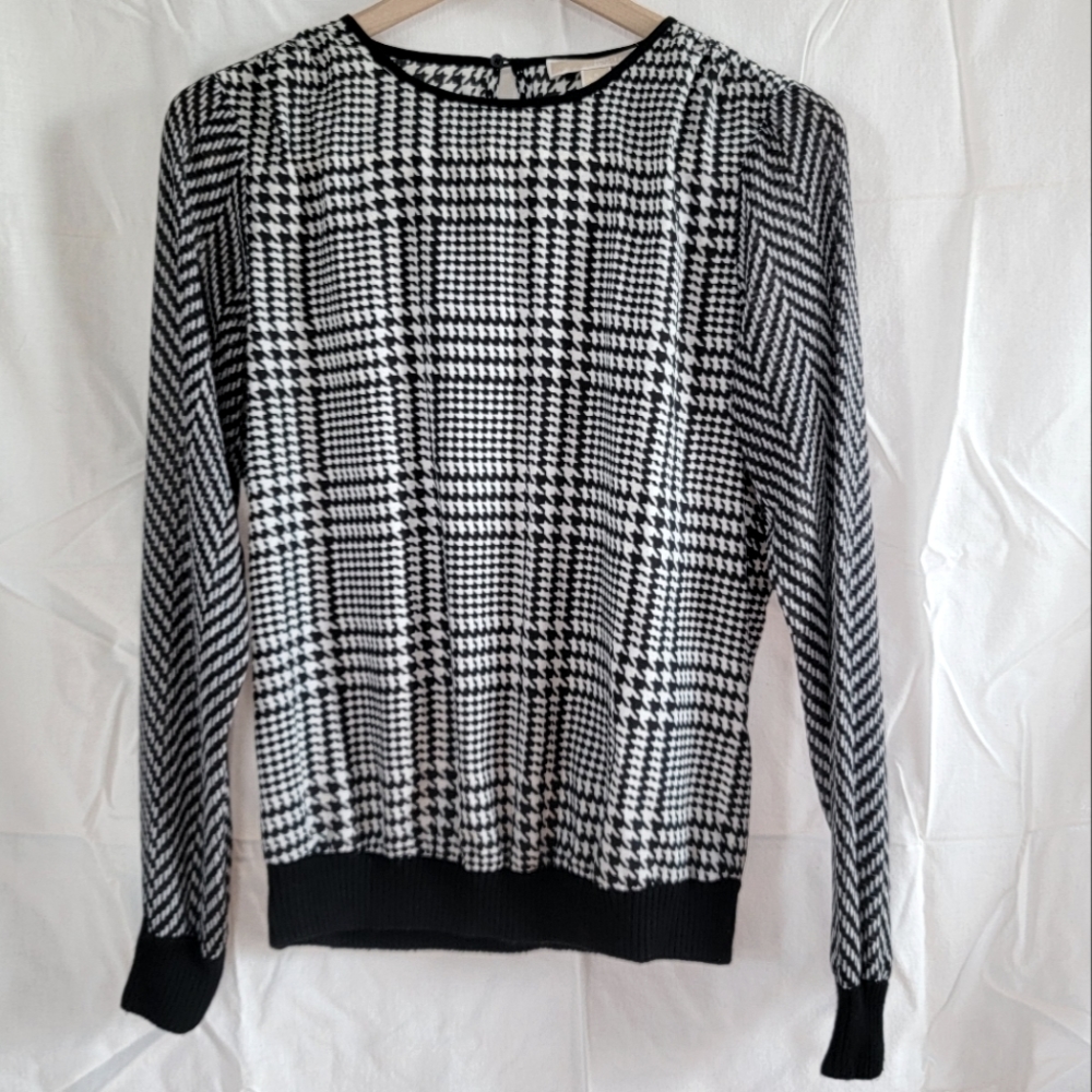 Michael Kors Long Sleeve Blouse, Size S